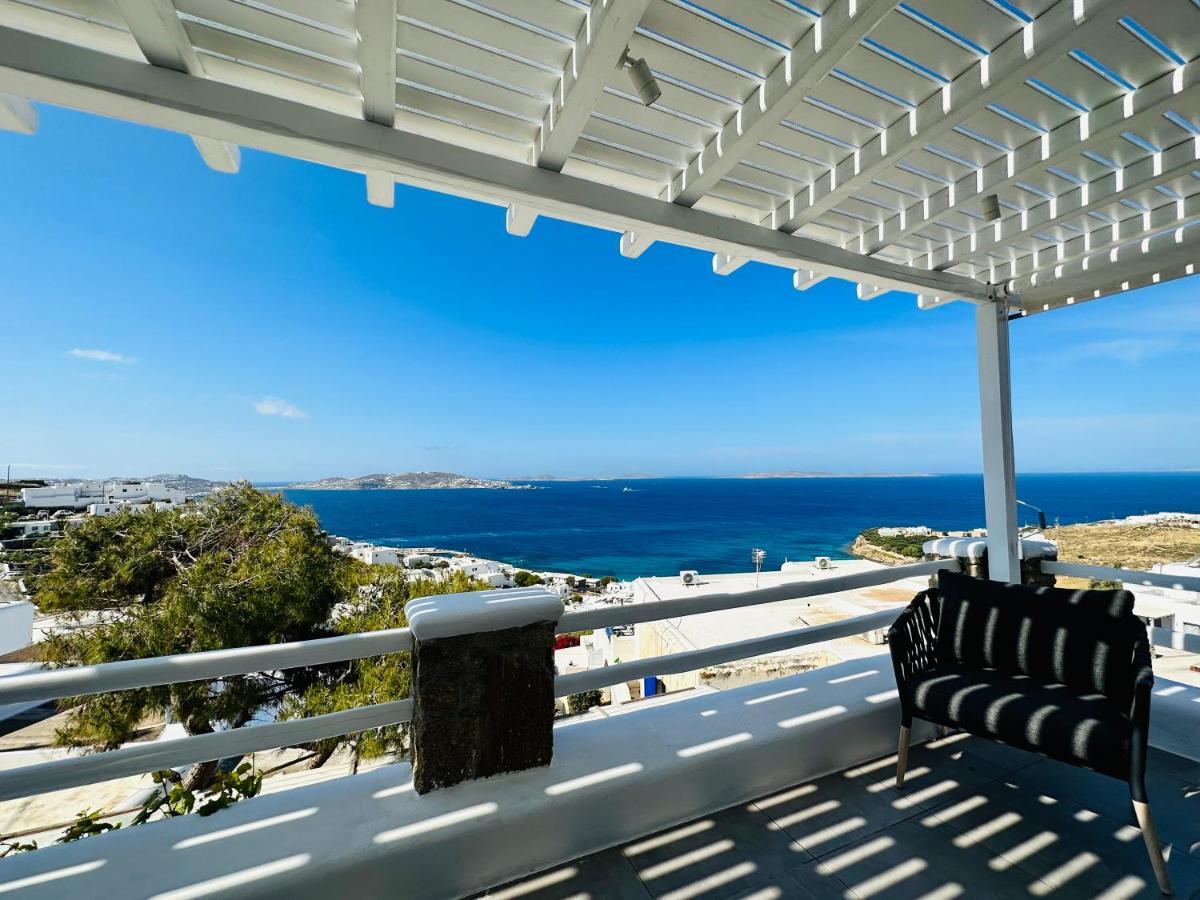 Seaview & Jacuzzi Summer Appartamento Mykonos Town